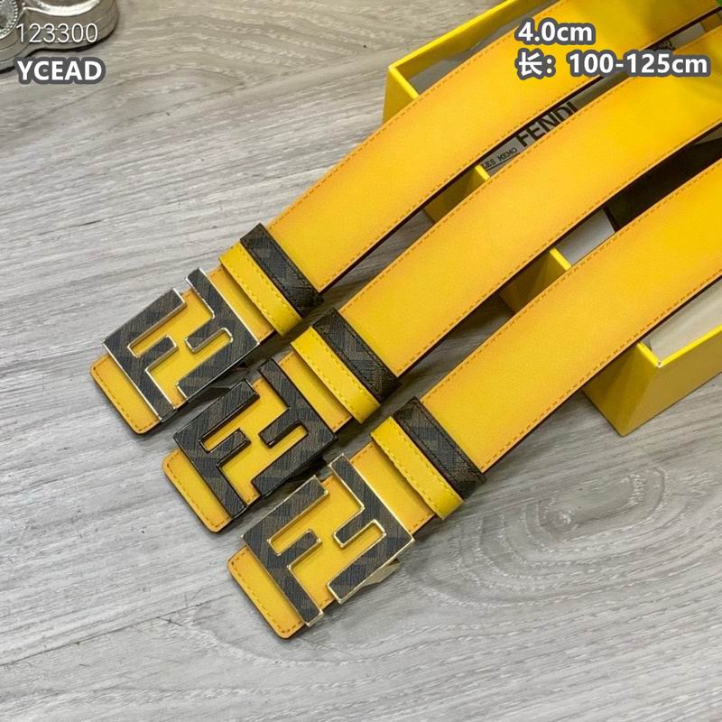 Fendi belt 40mmX100-125cm  8L66